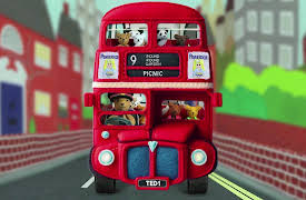 Little Woolly Vision: Big Red Bus
