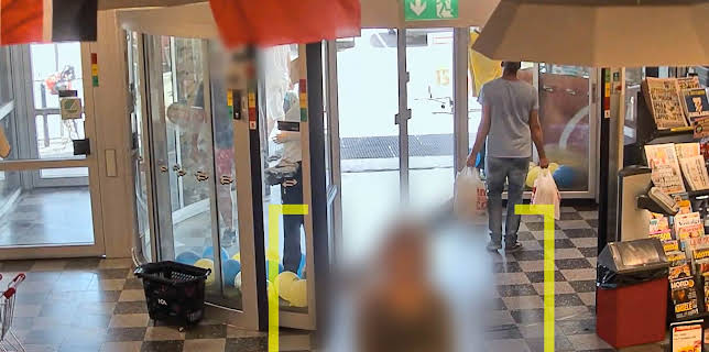 Fångat på polisens kamera