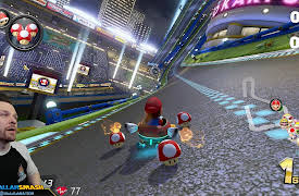 Mario Kart 8 Deluxe: Blue Shell Challenge: Mario Dodges Shells in the Mushroom Cup! | Mario Kart 8 Deluxe Blue Shell Challenge