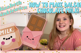 Yippee Stars at Home: How to Make Dalgona Chocolate Milk!