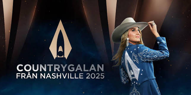 21:45: Countrygalan från Nashville 2025 | SVT2 | 11/29 2025