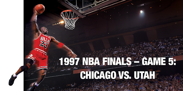 1997 Finals Game 5: Chicago vs. Utah (The Flu Game)