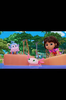 23:17: Dora (T1): Ep.6 El pequeño ajolote / Problema Burbuja | NICK JR | 3/26 2026