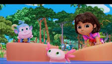 Dora (T1): Ep.6 El pequeño ajolote / Problema Burbuja