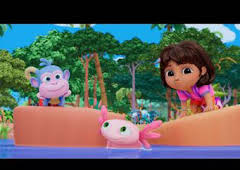 Dora (T1): Ep.6 El pequeño ajolote / Problema Burbuja