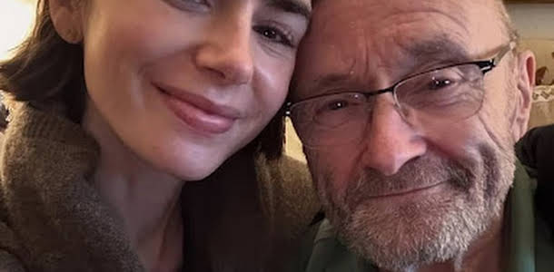 Lily Collins Honors Father Phil Collins on Milestone 75th Birthday