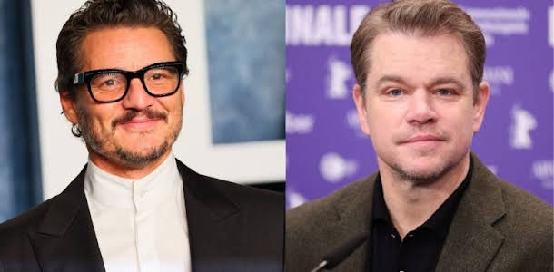 Pedro Pascal and Matt Damon in Ethan Coen's next film.