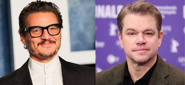 Pedro Pascal and Matt Damon in Ethan Coen's next film.