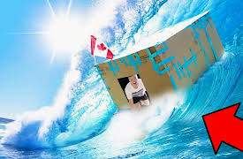 Papa Jake: Epic Box Forts by pocket.watch: Boat Box Fort Tsunami Escape!