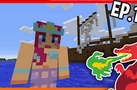 Minecraft Dragon Kingdom by Tankee: The Shipwreck! - Dragon Kingdom Ep. 12