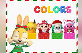 Pinkfong! Christmas with Pinkfong & Hogi: Learn Colors with Christmas Presents
