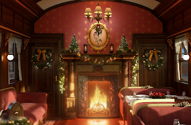 A Very British Yule Log: Train Carriage (with Ambient Sounds)