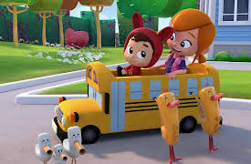 Lea and Pop: Wheels on the bus