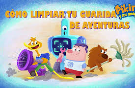 Piking y Sus Amigos: Cómo Limpiar tu Guarida de Aventuras