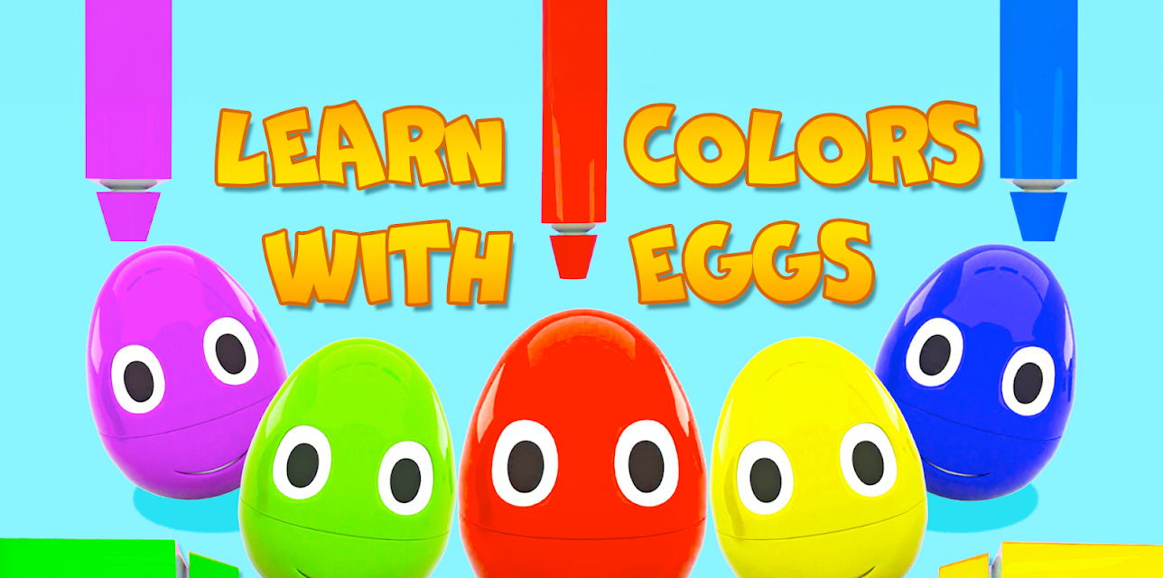 Learn Colors with Eggs