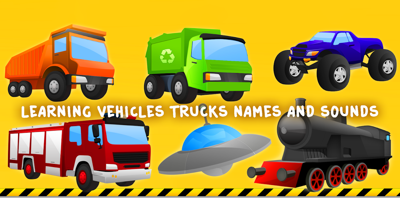 Learning Vehicles Trucks Names And Sounds