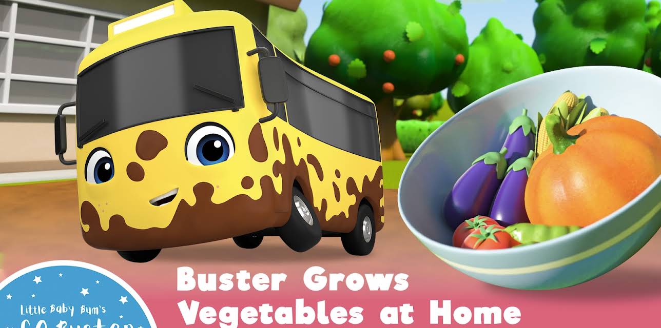 Go Buster - Buster Grows Vegetables at Home & More Cartoons