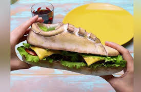 Frankenfood: Tasty Sandwich From Sneakers - ASMR & Stop Motion Cooking