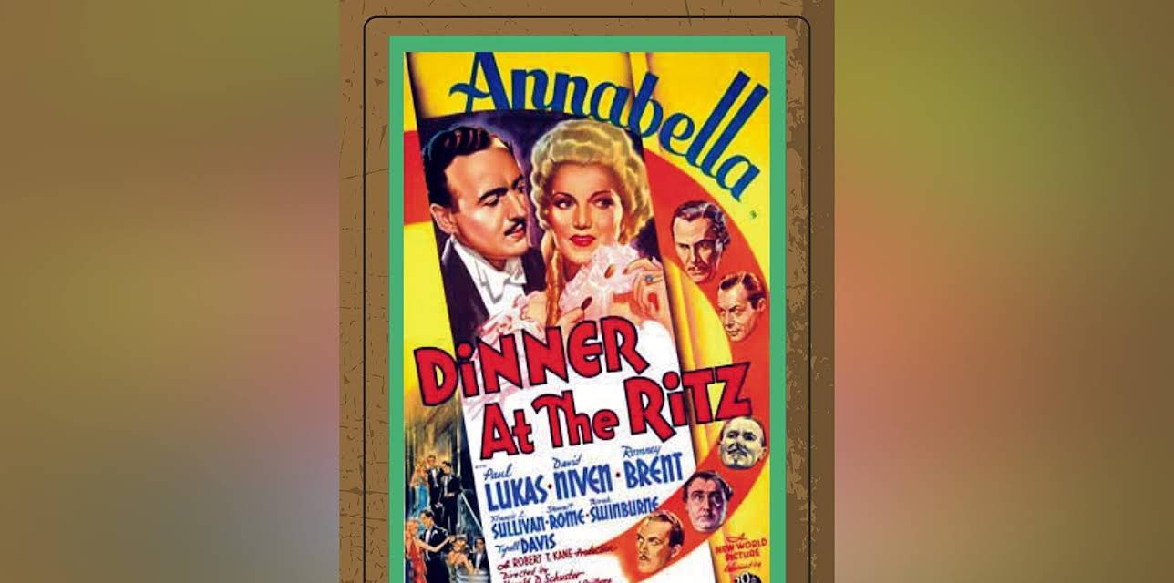 Dinner At The Ritz (1937)