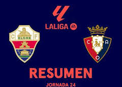 Resúmenes LALIGA EA Sports (T25/26): Elche - Osasuna
