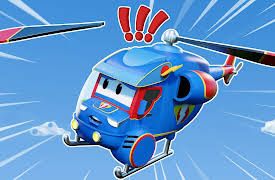 Car City Super: Tom's Garage: Watch Out! Super Helicopter Is Losing His Blades