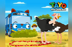 Safari Bus Tayo: It's Okay If You Can't Fly, Ostrich!