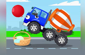 Adventures of Super Cars: Blue Concretemixer