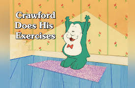 Crawford the Cat: Crawford Does His Exercises