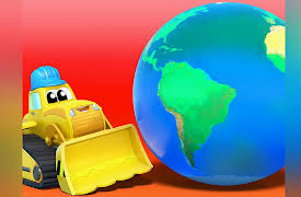 Super Truck - Carl the Transformer: Super jackhammer / Construction site and schoolbus / Spring truck magic / Chinese new year: Dragon car is in trouble