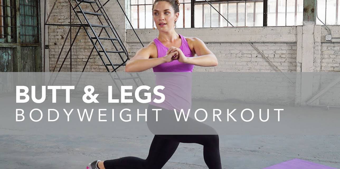Butt & Legs Bodyweight Workout (2017)