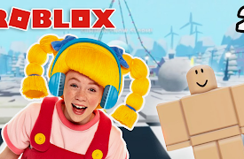 Roblox with EthanGamer & More: Roblox: Snowballer with Mary: EP2