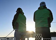 Bass en el gran lago de Portugal