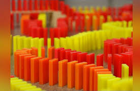 Hevesh5: Domino Rally 30