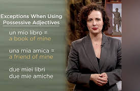 Learning Italian: Step by Step and Region by Region: Possessive Adjectives and Pronouns / Puglia