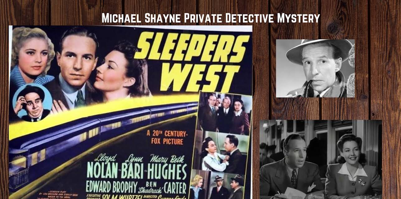 Michael Shayne Private Detective in Sleepers West Mystery Film (1941)