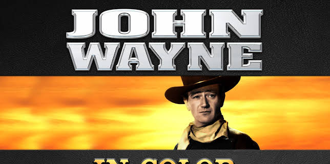 John Wayne in Color