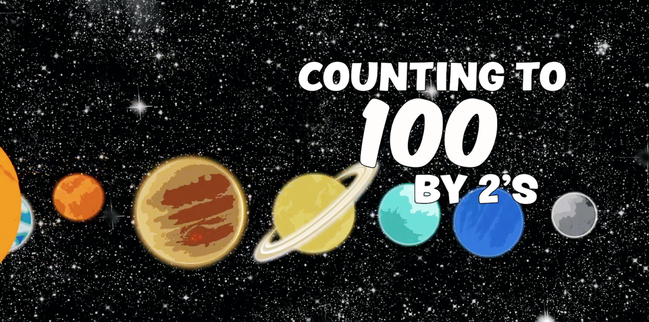 Counting to 100 by 2's