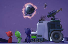 Pyjamashjältarna: Catboy och månkupolen / Gekko och den mäktiga stenen