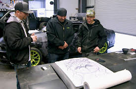 Spoolin' Up With the DeBertis: Mustang Garage