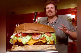 Outrageous Food: The 105 Pound Hamburger