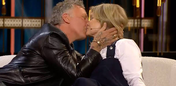 Chockerande kyssen mellan Lena Endre och Mikael Persbrandt