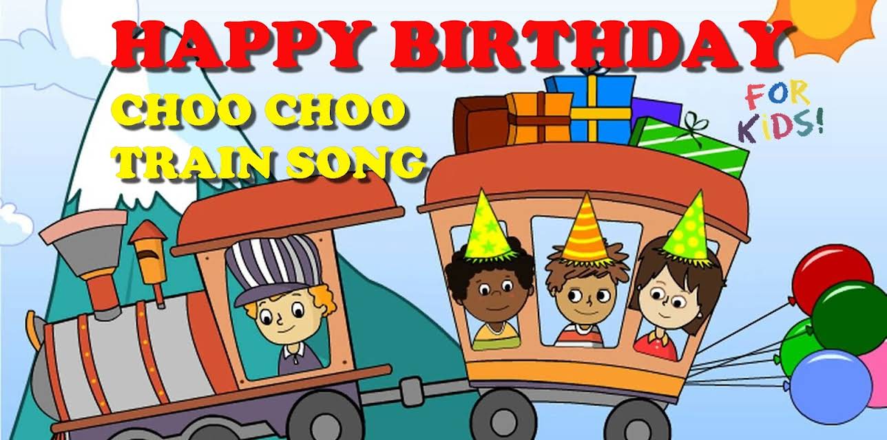 Happy Birthday Choo Choo Train Song for Kids