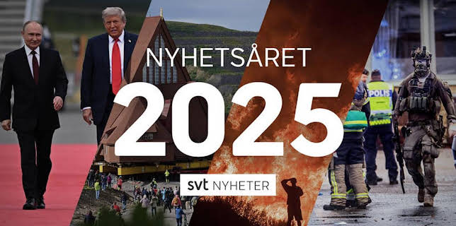 21:00: Nyhetsåret 2025 - bilderna vi minns | SVT24 | 12/26 2025