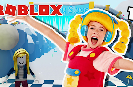 Roblox with EthanGamer & More: Roblox: Snowballer With Mary: EP1