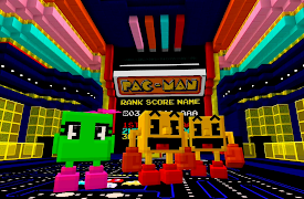 Tankee's Project Fun-A-Loo: Playing Pac-Man in Minecraft