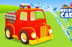 Helper Cars: New Track is on Fire