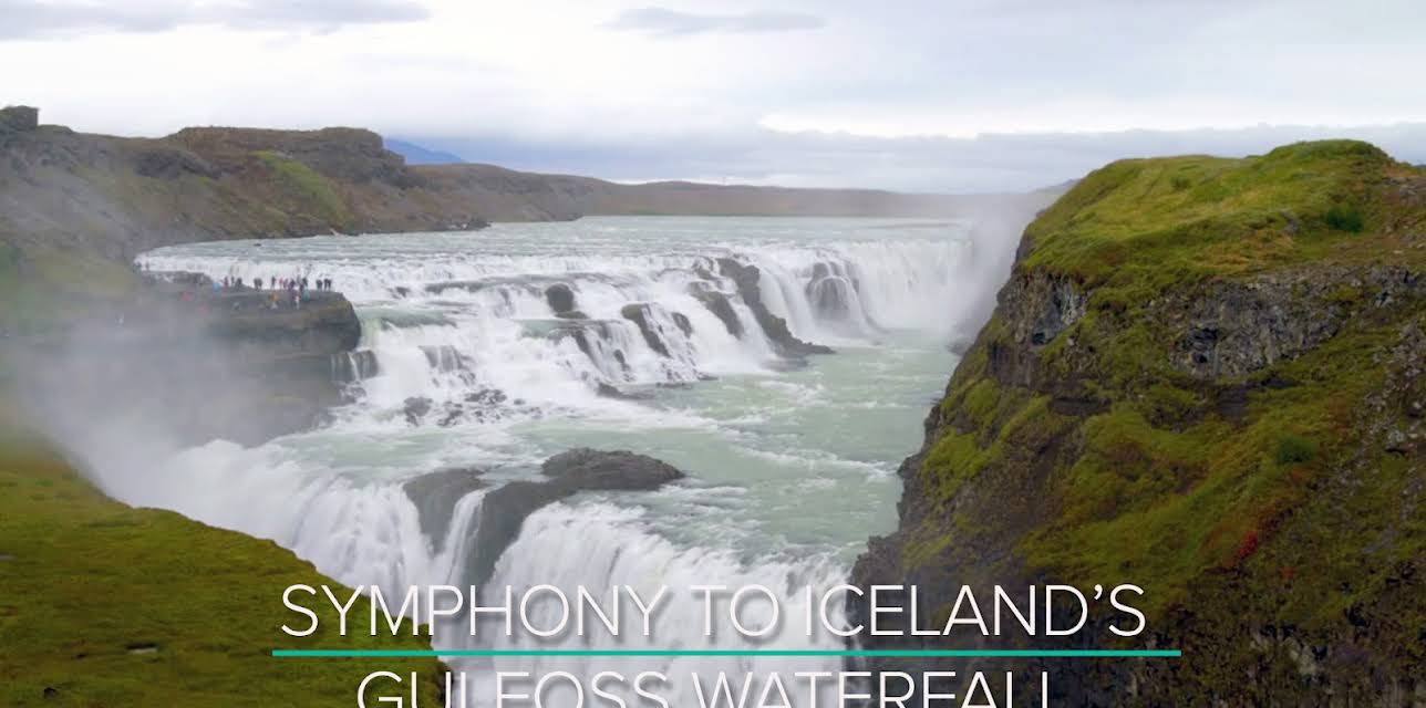 Symphony to Iceland's Gulfoss Waterfall
