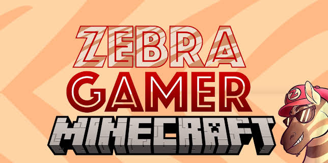 Zebra Gamer - Minecraft