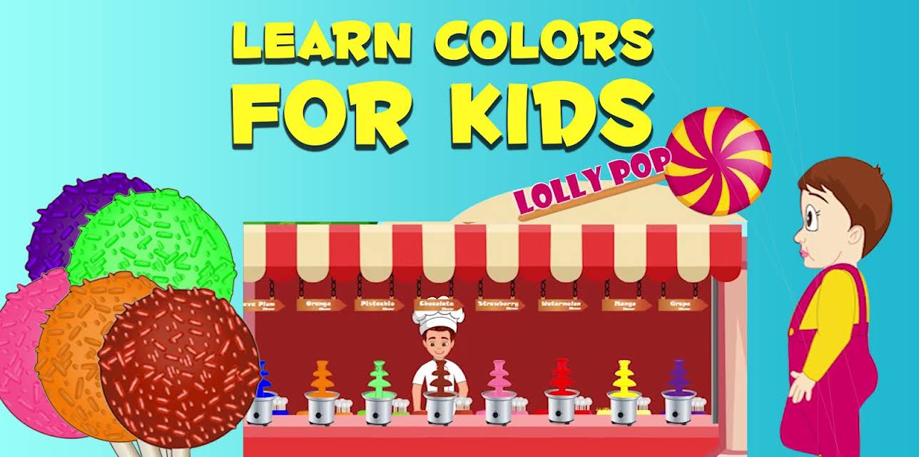 Learn Colors For Kids - Lollipop