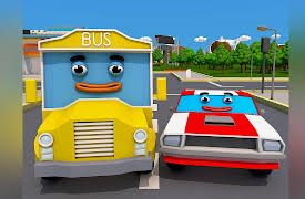 Cars Town: Cars Town:The Racing Car and the Bus